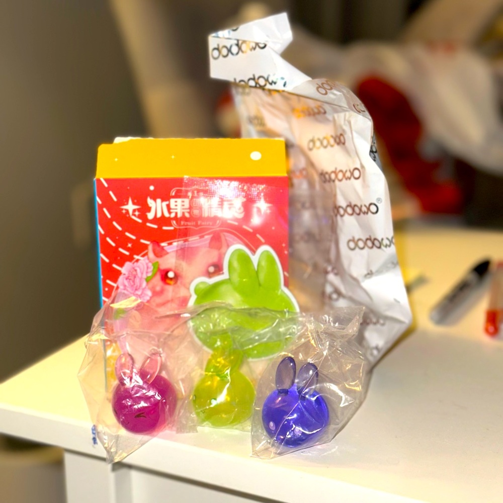 Dodowo Fruit Fairy blind box series - Grape Rabbit